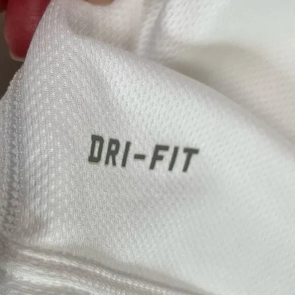 Nike Dri-FIT White Racerback Tank Top Large - Picture 8 of 13